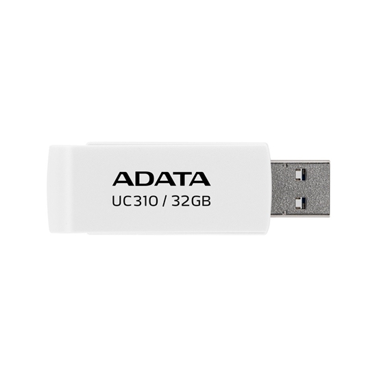 Изображение MEMORY DRIVE FLASH USB3.2 32GB/WHITE UC310-32G-RWH ADATA