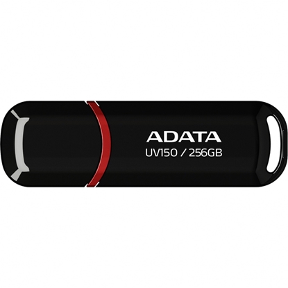 Attēls no MEMORY DRIVE FLASH USB3 256GB/BLACK AUV150-256G-RBK ADATA