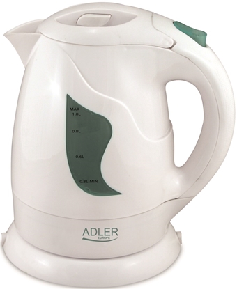 Изображение Adler AD 08 w electric kettle 1 L 850 W White