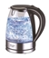 Изображение Adler AD 1225 electric kettle 1.7 L Black,Stainless steel,Transparent 2200 W