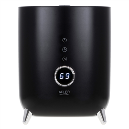 Picture of Adler | AD 7972 | Humidifier | 23 W | Water tank capacity 4 L | Suitable for rooms up to 35 m² | Ultrasonic | Humidification capacity 150-300 ml/hr | Black