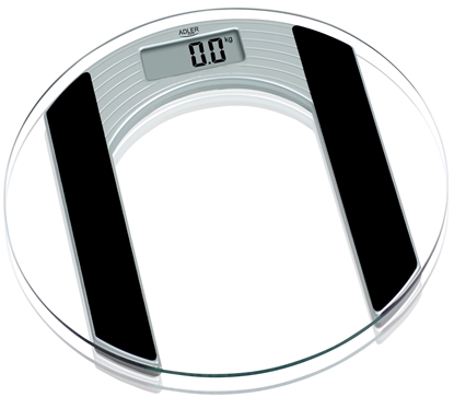 Изображение Adler | Body fit Scales | Maximum weight (capacity) 150 kg | Accuracy 100 g | Glass