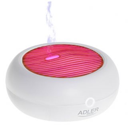 Изображение Adler USB Ultrasonic aroma diffuser 3in1 AD 7969 Ultrasonic Suitable for rooms up to 25 m² White