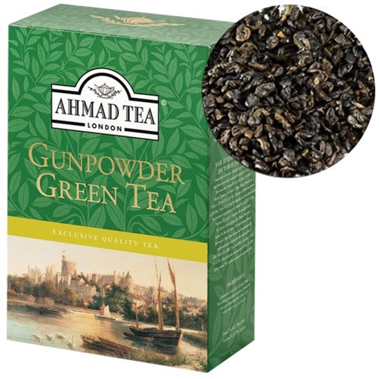 Picture of Beramā zaļā tēja AHMAD GUNPOWDER GREEN, 100 g