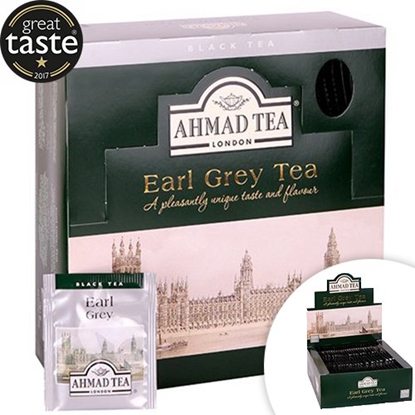 Attēls no Melnā tēja AHMAD Alu Earl grey, 100 maisiņi x 2 g paciņā