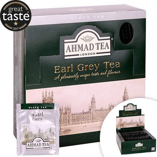 Изображение Melnā tēja AHMAD Alu Earl grey, 100 maisiņi x 2 g paciņā