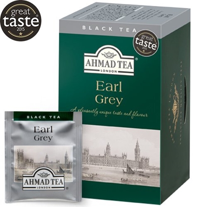 Picture of Melnā tēja AHMAD ALU EARL GREY, 20 maisiņi x 2 g paciņā