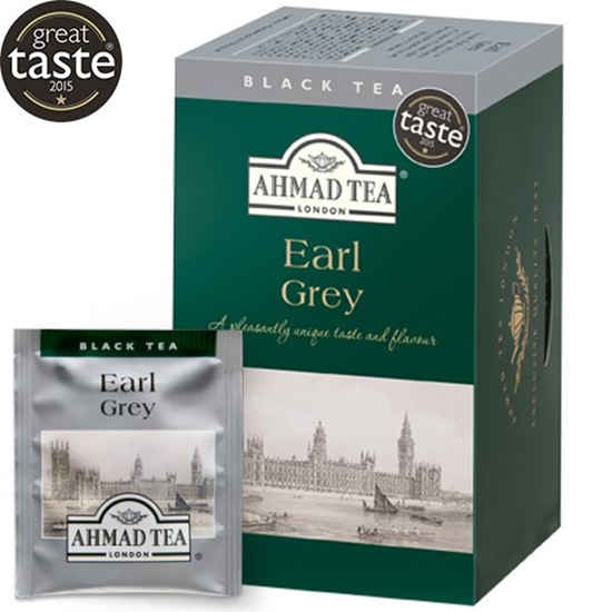 Picture of Melnā tēja AHMAD ALU EARL GREY, 20 maisiņi x 2 g paciņā