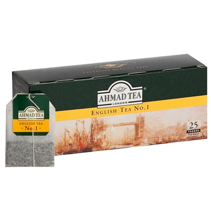 Picture of Melnā tēja AHMAD ENGLISH TEA No.1, 25 maisiņi x 2 g paciņā