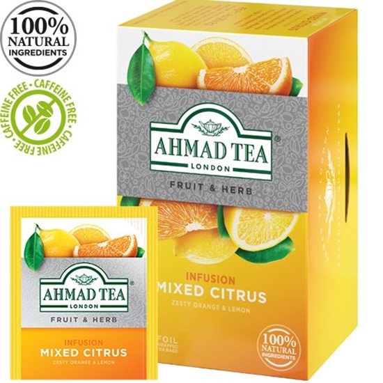 Picture of Tēja AHMAD Alu  MIXED CITRUS, 20 maisiņi x 2 g paciņā