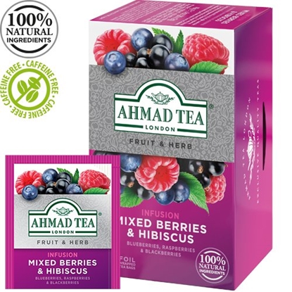 Picture of Tēja AHMAD Alu MIXED BERRIES, 20 maisiņi x 2 g paciņā