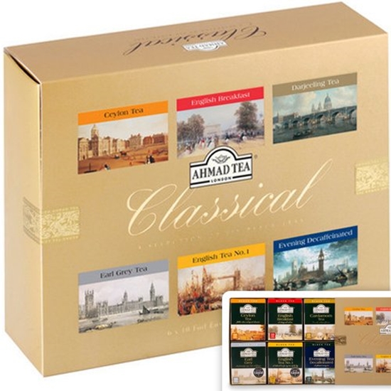 Picture of Tēju izlase AHMAD CLASSICAL SELECTION, 60 maisiņi x 2 g paciņā