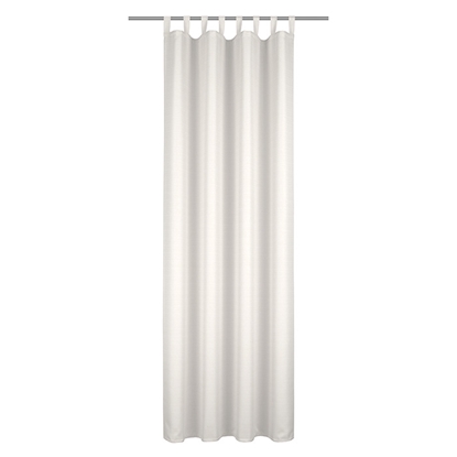 Attēls no Aizkari Frank 245x135cm, balti, cilpas