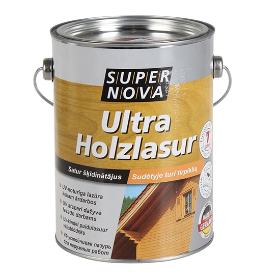 Picture of Aizsarglīdzeklis kokam Ultra Holzlasur tīkkoks, 2.5L
