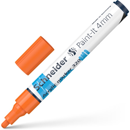 Picture of Akrila marķieris SCHNEIDER Paint-it 320, 4mm, oranžs