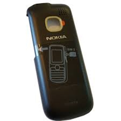 Изображение Akumulatora vāka aizmugurējais vāciņš preks Nokia C2-00 Original New Black 