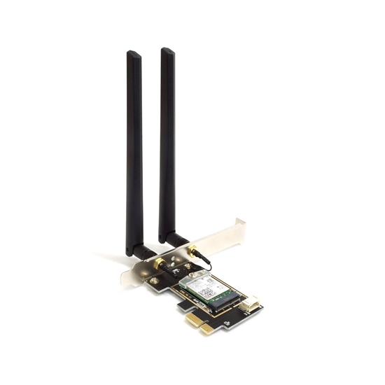 Изображение Alfa Wi-Fi 6E PCIe Card with Dipole Antenna