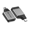 Picture of ALOGIC ULCHDMN-SGR USB graphics adapter 3840 x 2160 pixels Black, Grey