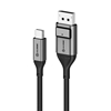 Picture of ALOGIC ULMDPDP01-SGR DisplayPort cable 1 m Mini DisplayPort Black, Grey