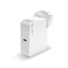 Picture of ALOGIC USB-C Wall Charger 60W‚ Travel Edition‚ Includes plugs for AU US EU and UK - WHITE