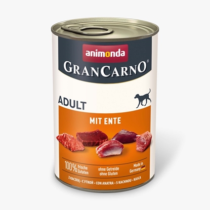Attēls no ANIMONDA GranCarno Adult With Duck - Wet Food for Dogs - 400 g