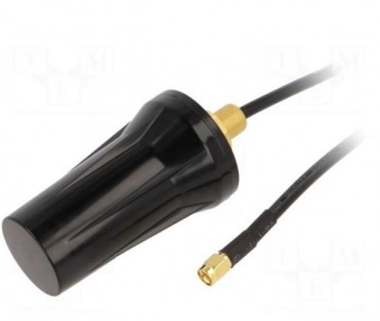 Picture of Antena | GSM | 2dBi | lineārs | Stiprinājums: skrūves tipa | 509 | SMA