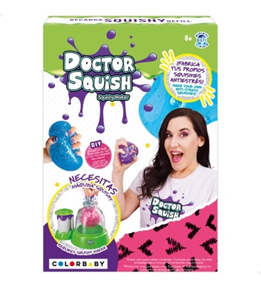 Attēls no Antistresa bumbas Slime veidošanas komplekts Doctor Squish 8+ CB48086