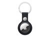 Picture of Apple AirTag Leather Key Ring, midnight