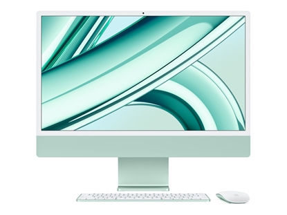 Attēls no Apple iMac 24” 4.5K Retina, M3 8C CPU, 10C GPU/8GB/256GB SSD/Green/RUS