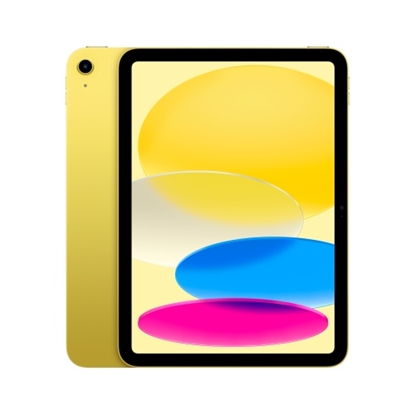 Изображение Apple iPad Tablet PC 10.9'', 256GB, Wi-Fi, 10th Gen, Yellow (MPQA3FD/A)