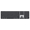 Изображение Apple Magic Keyboard Touch ID Numeric SWE Black Keys