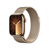 Picture of Apple Watch 9 GPS + Cellular 41mm Stainless Steel Milanese Loop, gold (MRJ73ET/A)