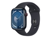 Изображение Apple Watch 9 GPS + Cellular 45mm Sport Band M/L, midnight (MRMD3ET/A)