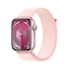 Изображение Apple Watch 9 GPS 45mm Sport Loop, pink (MR9J3ET/A)