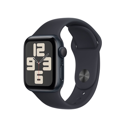 Изображение Apple Watch SE GPS 40mm Midnight Aluminium Case with Midnight Sport Band - S/M