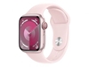 Изображение Apple Watch 9 GPS + Cellular 41mm Sport Band S/M, pink (MRHY3ET/A)