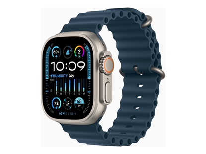 Изображение Apple Watch Ultra 2 GPS + Cellular, 49mm Titanium Case with Blue Ocean Band