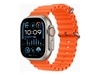 Picture of Apple Watch Ultra 2 GPS + Cellular, 49mm Titanium Case with Orange Ocean Band