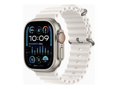 Изображение Apple Watch Ultra 2 GPS + Cellular, 49mm Titanium Case with White Ocean Band