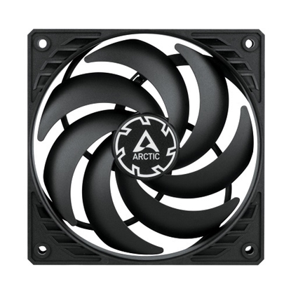 Picture of ARCTIC P12 SLIM with PWM PST Pressure-Optimised Fan, 4-pin, 120mm, Black