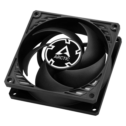 Picture of ARCTIC P8 PWM PST Pressure-Optimised Fan, 4-pin, 80mm, Black