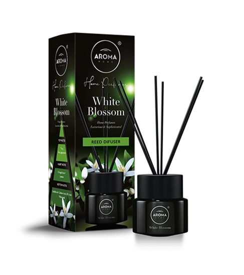 Изображение Aroma Home Black Series kociņi 100ml  "White Blossom"