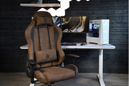 Изображение Arozzi Frame material: Metal; Wheel base: Nylon; Upholstery: Supersoft | Gaming Chair | Torretta SuperSoft | Brown