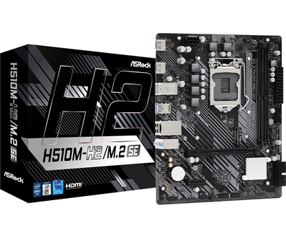 Attēls no ASRock H510M-H2/M.2 SE motherboard