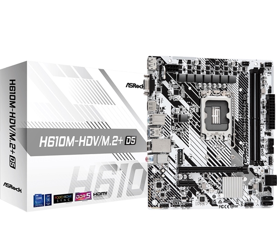 Picture of ASROCK H610M-HDV/M.2+ DDR5 LGA1700