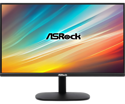 Picture of ASRock | Monitor | CL25FF | 24.5 " | IPS | 16:9 | 100 Hz | 1 ms | HDMI ports quantity 1 | Black