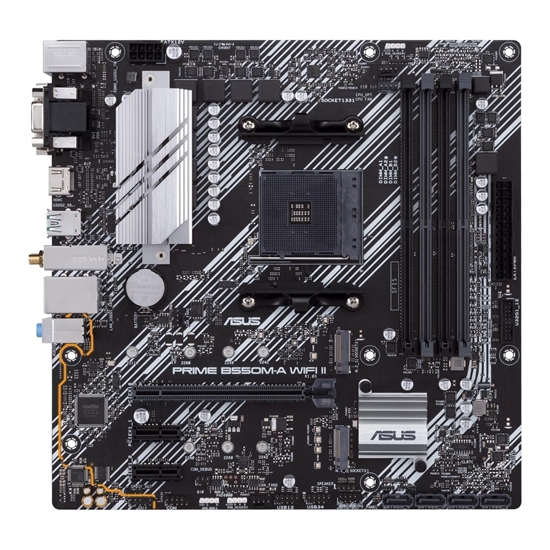 Picture of ASUS PRIME B550M-A WIFI II AMD B550 Socket AM4 micro ATX