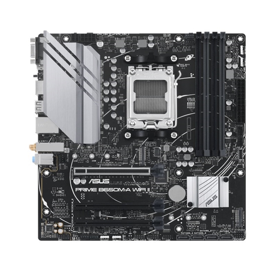 Picture of ASUS PRIME B650M-A WIFI II AMD B650 Socket AM5 micro ATX