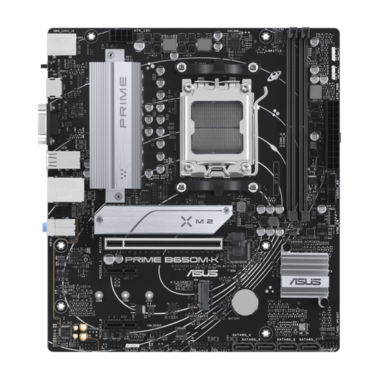 Picture of ASUS PRIME B650M-K AMD B650 Socket AM5 micro ATX