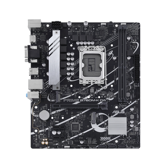 Picture of ASUS PRIME B760M-K D4 Intel B760 LGA 1700 micro ATX